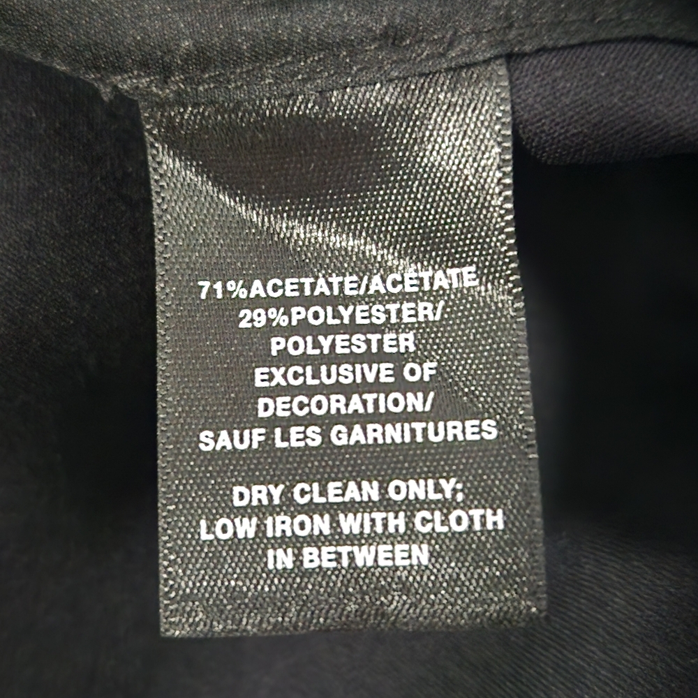 Lafayette 148 New York Black Wide Leg Pants - Picture 7 of 12